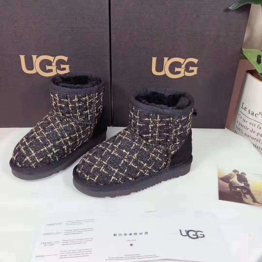 Kids' Chic Snow Boots - Black, Model 5854