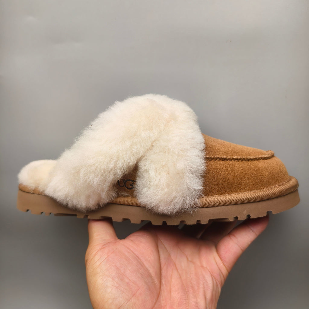 Casual House Slippers - Chestnut, Model 4571