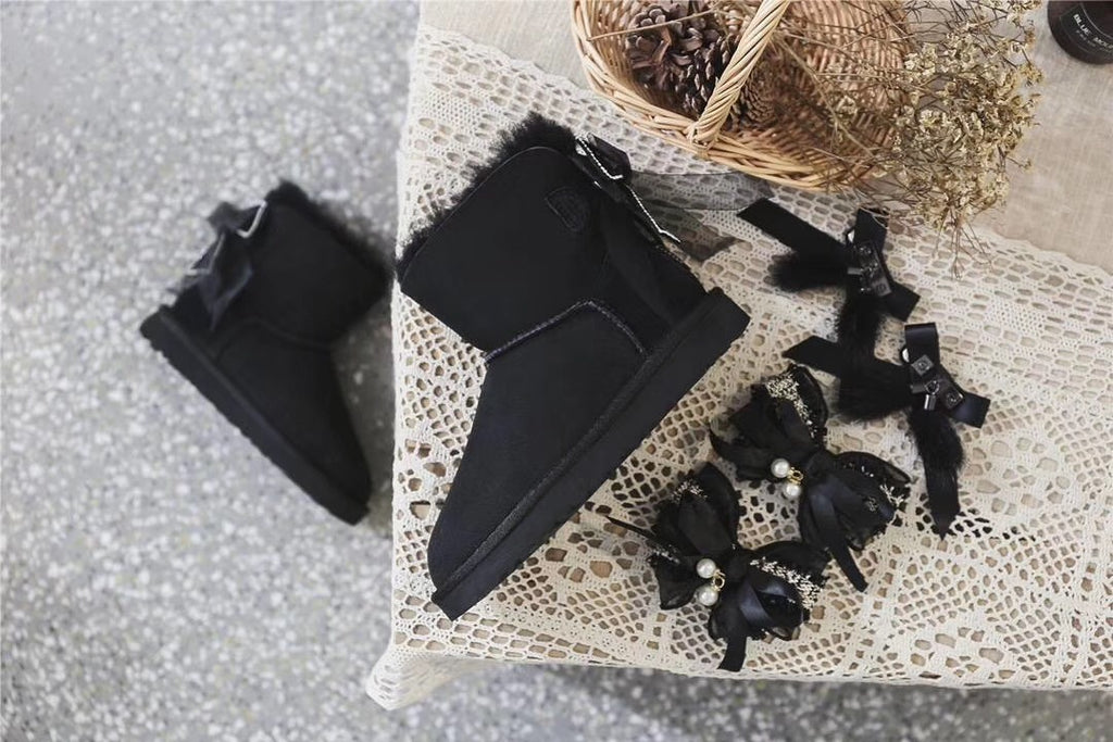 3-Way Snow Boots - Classic Black, Model 6503