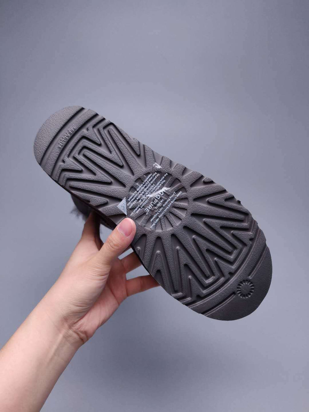 Side-Zip Ankle Boots - Gray, Model 2481