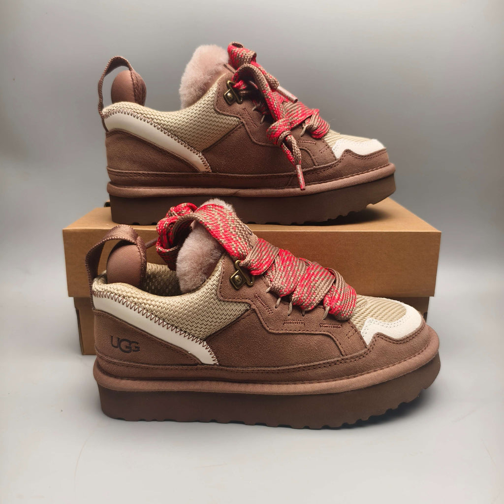 Unisex Mesh Casual Sneakers - Antelope Brown, Model 4032