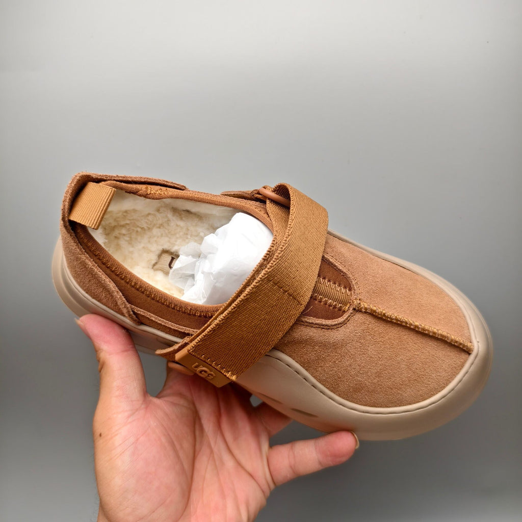 Unisex Slip-On Casual Shoes - Chestnut, Model 7550