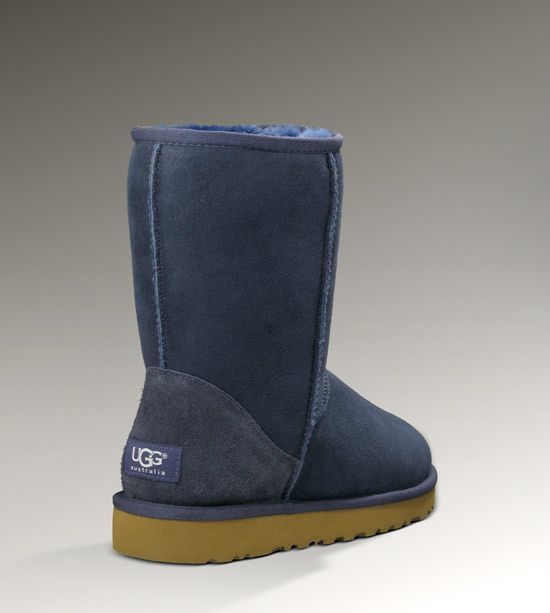 Stain-Resistant New Classic Boots - Navy Blue, Model 6223