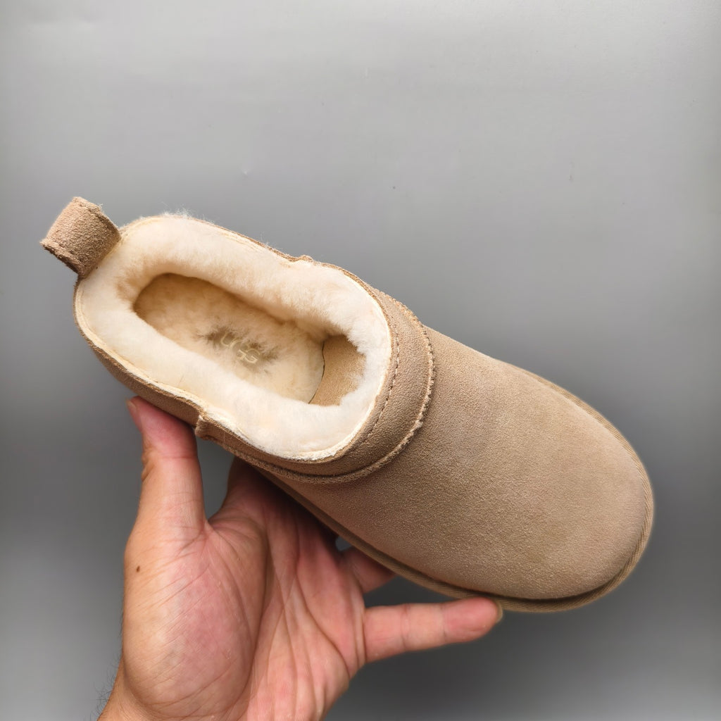 Women's Classic Slip-On Shoes - Sand, Model 3891