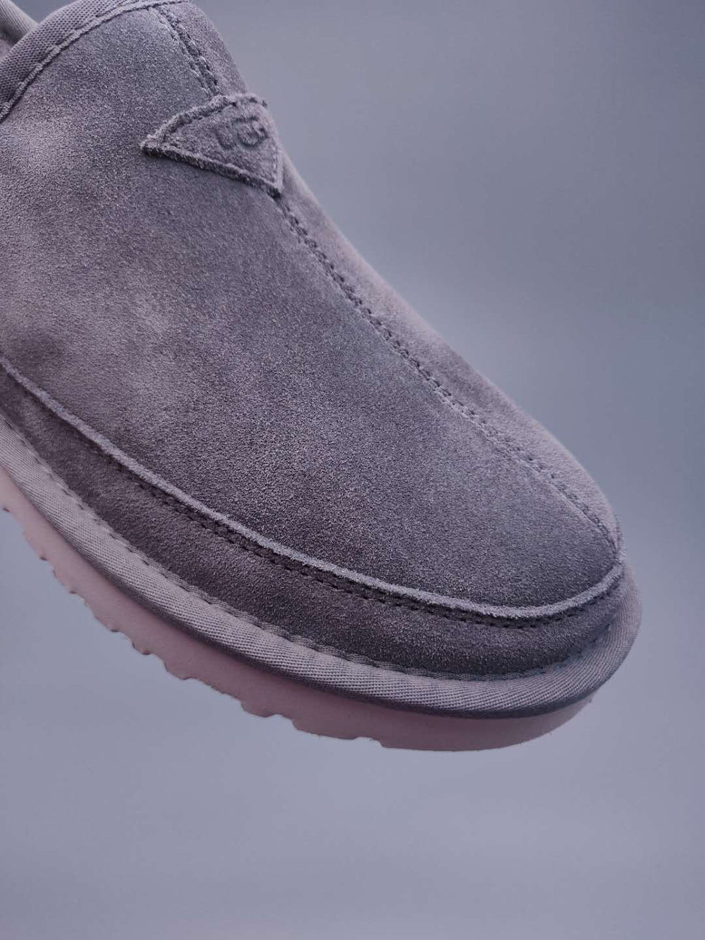 Men's Slip-On Low-Top Casual Shoes - Gray, Model 3455