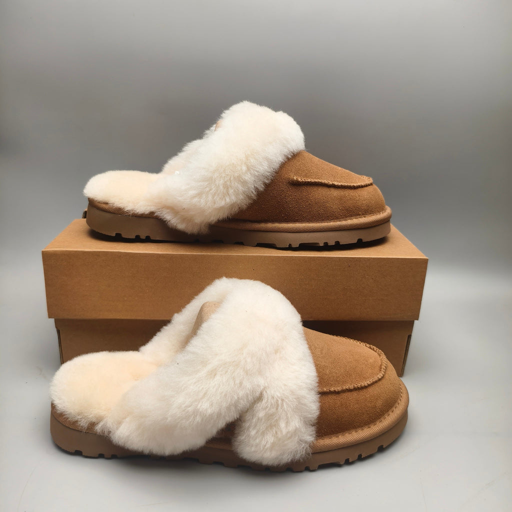 Casual House Slippers - Chestnut, Model 4571