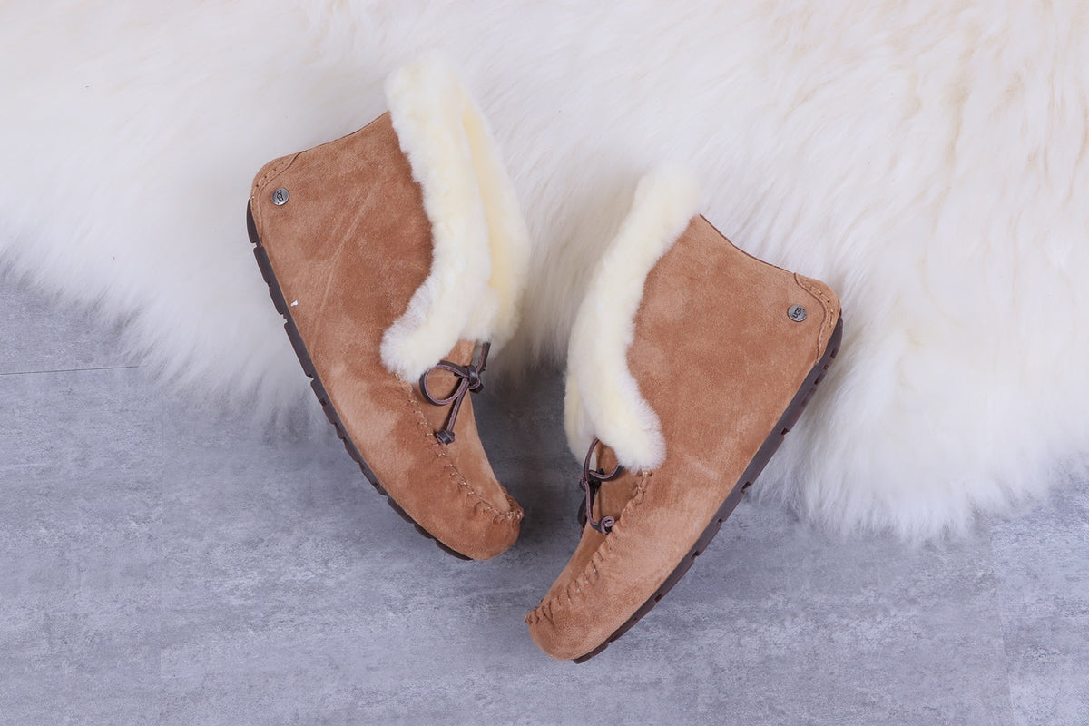 W Alena Shoes - Chestnut, Model 4806