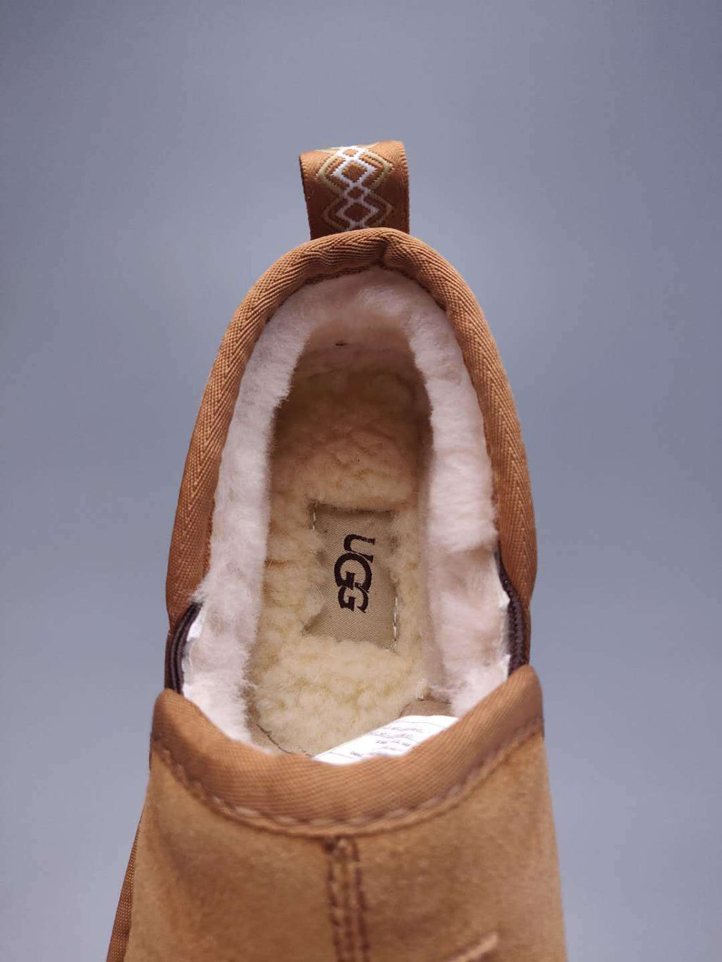 Men's Slip-On Low-Top Casual Shoes - Chestnut, Model 3455