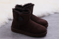 W Mini Bailey Button II Boots - Coffee Brown, Model 6422