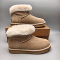Folk-Inspired Low-Top Casual Shoes - Sand, Model 4496