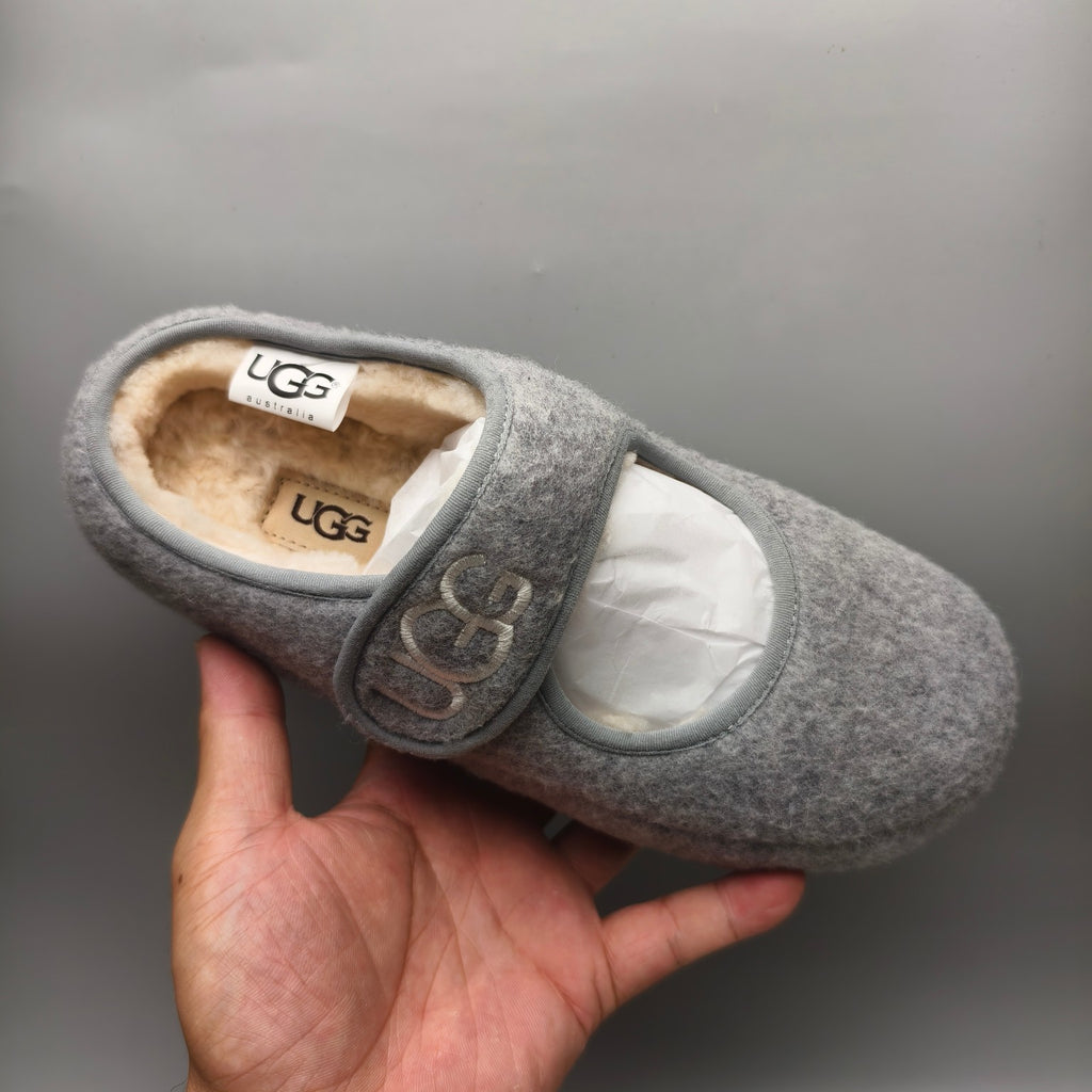 Ultralight Mary Jane Casual Shoes - Gray, Model 5097