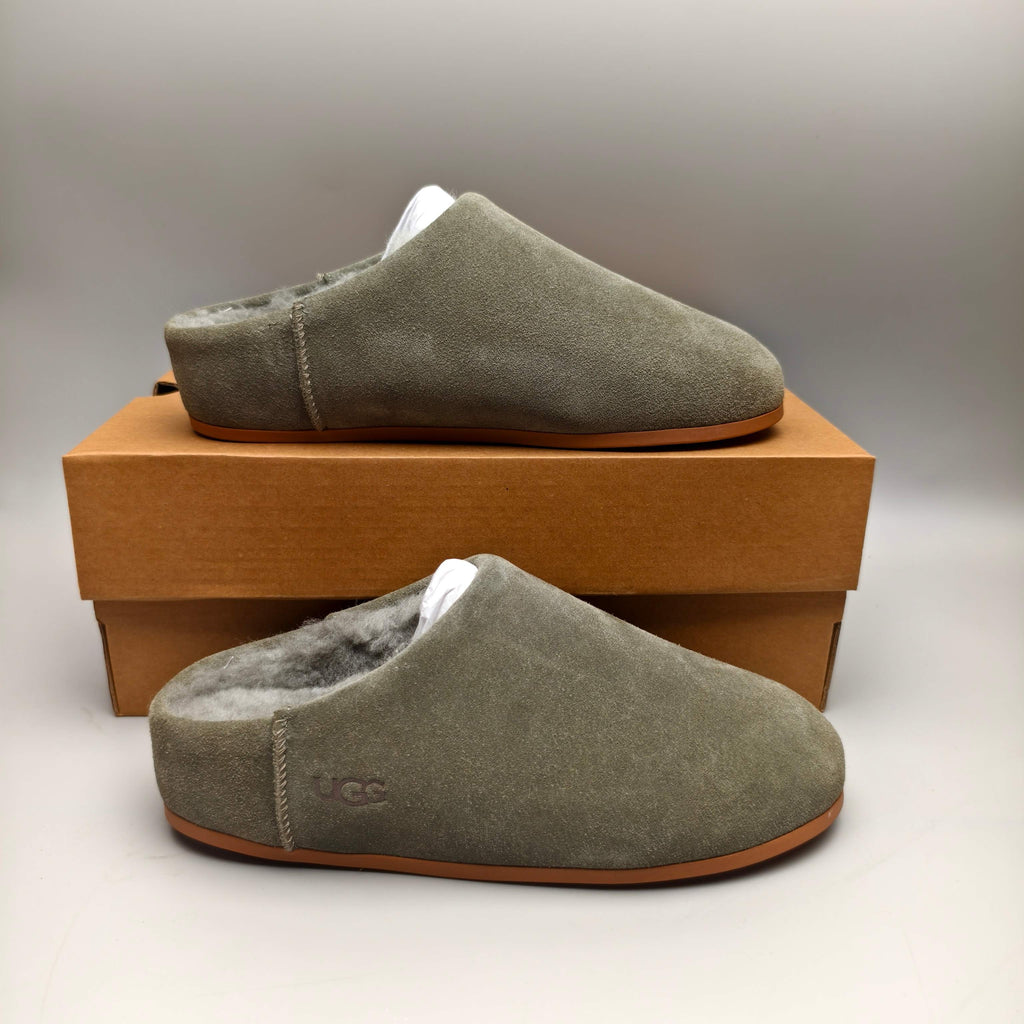 Slip-On Casual House Shoes - Green, Model 1390