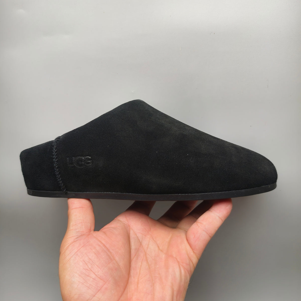 Slip-On Casual House Shoes - Black, Model 1390