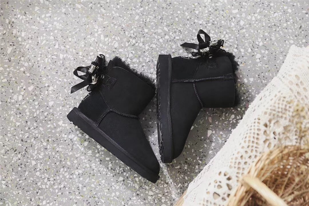 3-Way Snow Boots - Classic Black, Model 6503