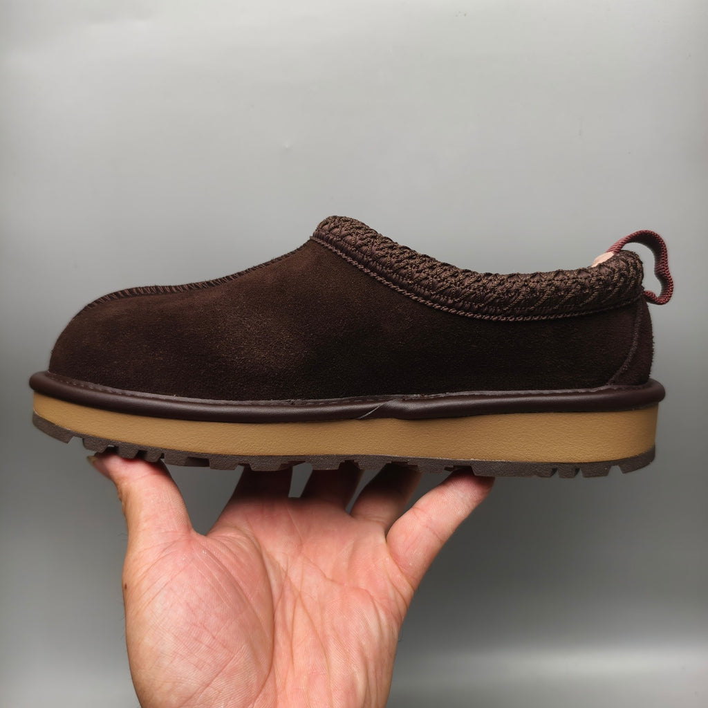 Unisex Casual Shoes - Chocolate, Folk-Inspired Style 1304
