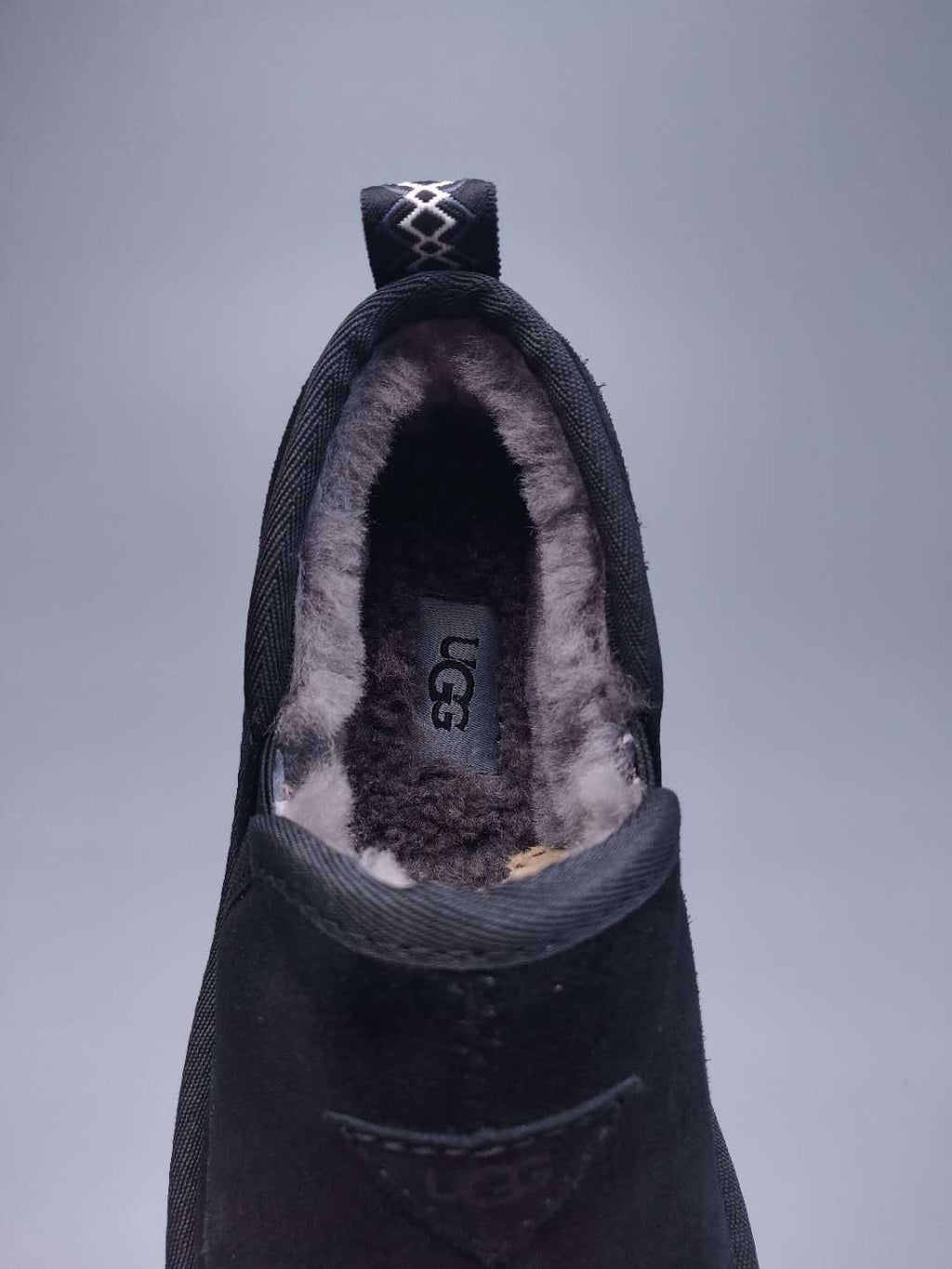 Men's Slip-On Low-Top Casual Shoes - Black, Model 3455