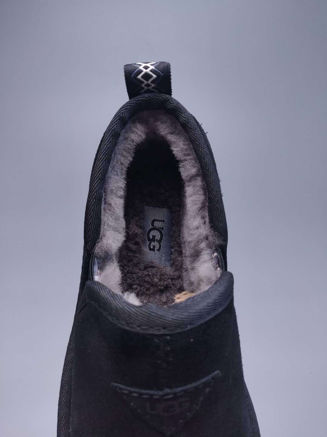 Men's Slip-On Low-Top Casual Shoes - Black, Model 3455