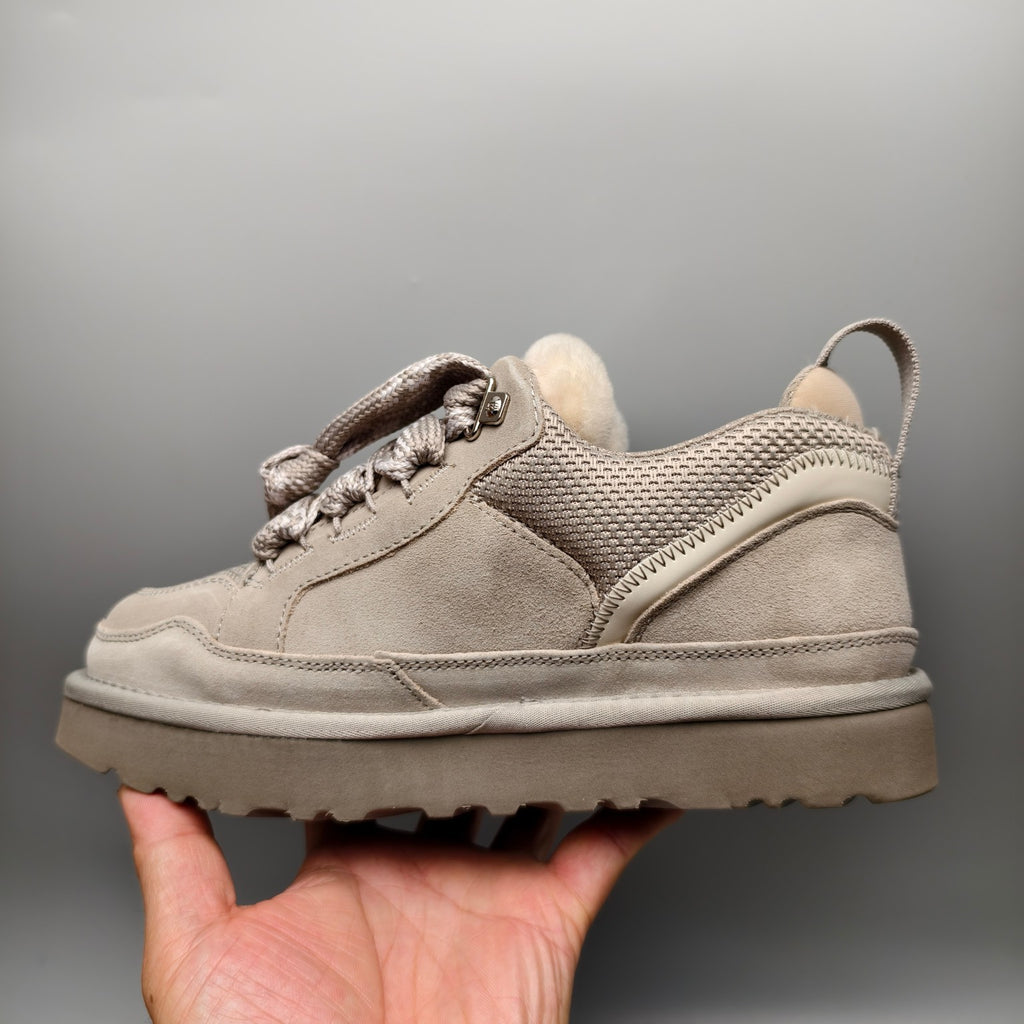 Unisex Mesh Casual Sneakers - Gray, Model 4032