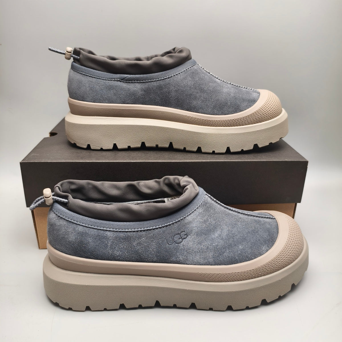 Slip-On Casual Shoes - Dark Gray, Model 4096