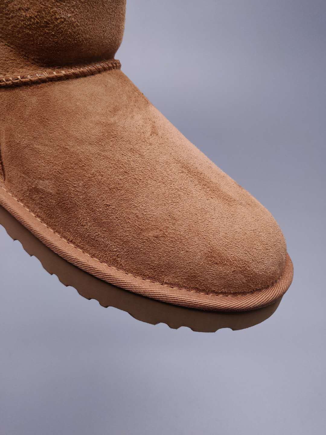 Side-Zip Ankle Boots - Chestnut, Model 2481