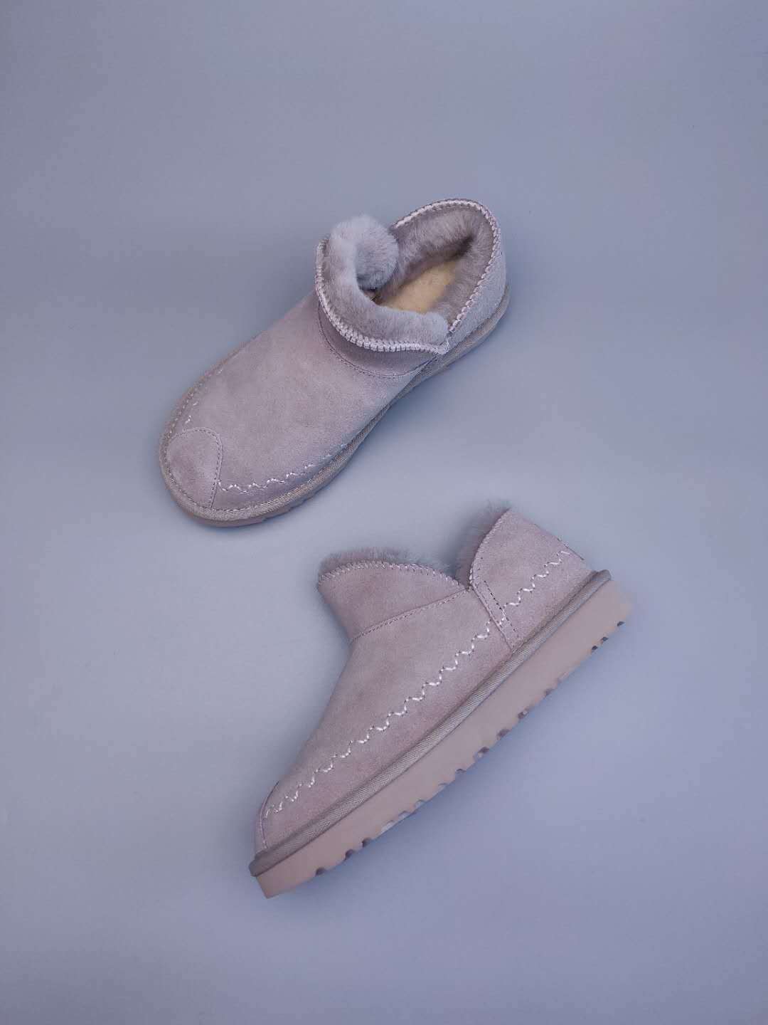 Ankle Boots - Gray, Model 0888