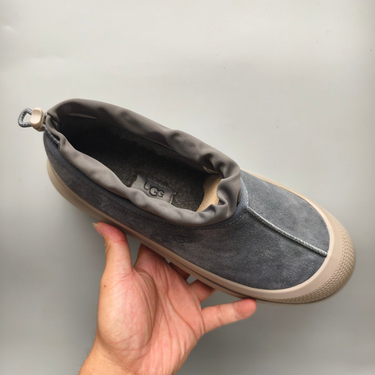 Slip-On Casual Shoes - Dark Gray, Model 4096
