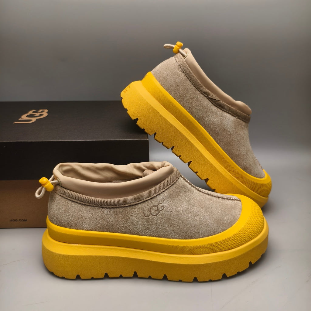 Slip-On Casual Shoes - Yellow, Model 4096
