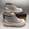 High-Top Casual Shoes - Light Gray, Model 3991