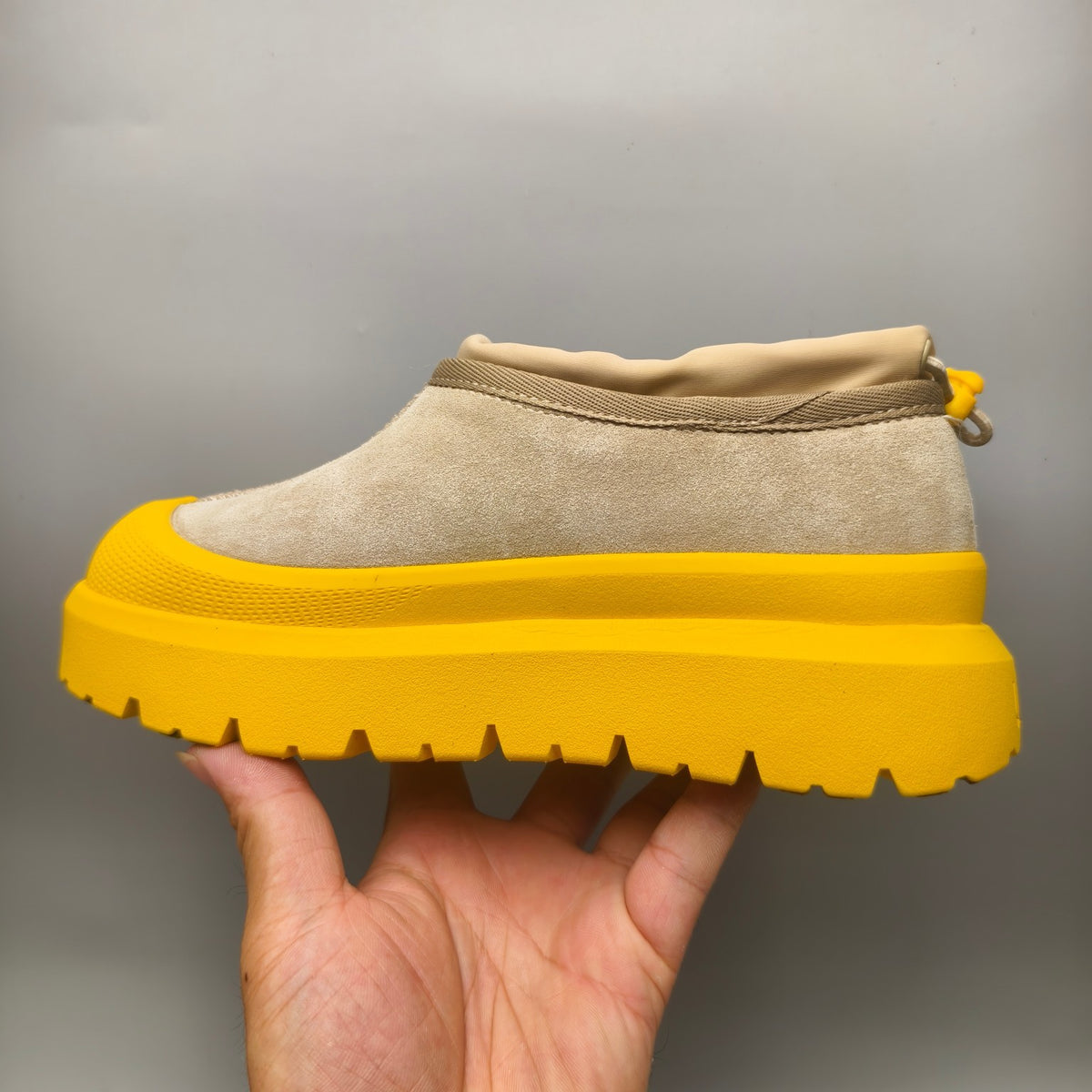 Slip-On Casual Shoes - Yellow, Model 4096