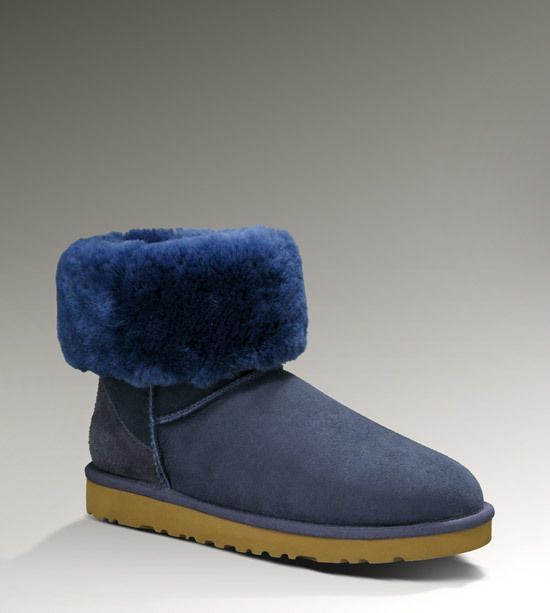 Stain-Resistant New Classic Boots - Navy Blue, Model 6223