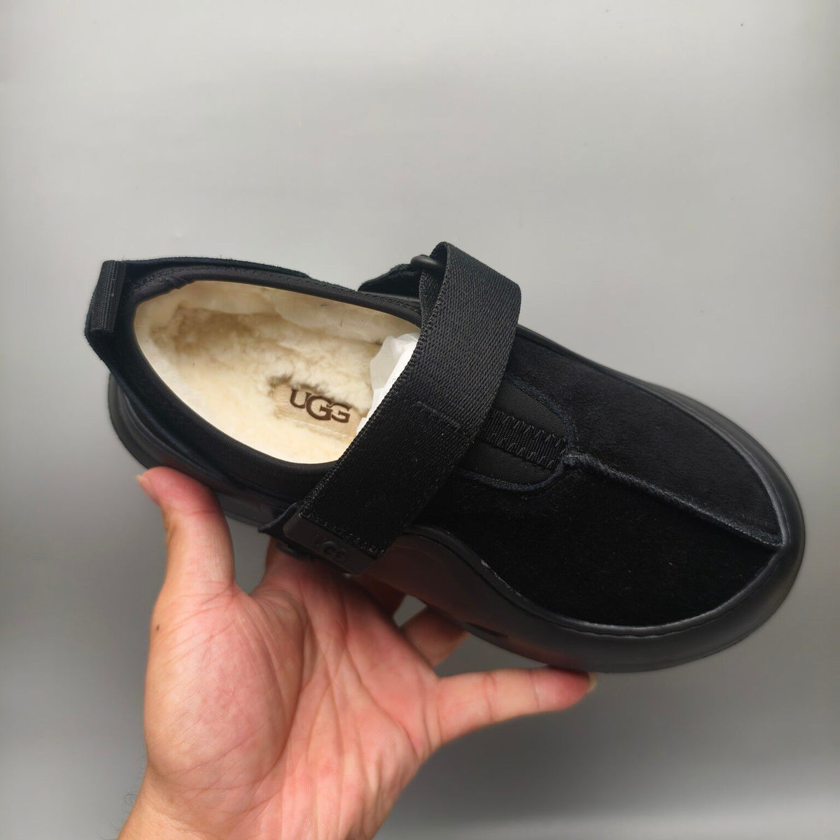 Unisex Slip-On Casual Shoes - Black, Model 7550