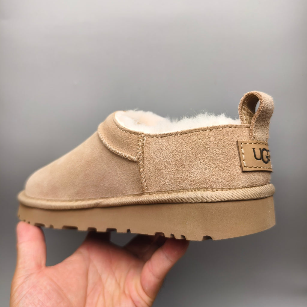 Women's Classic Slip-On Shoes - Sand, Model 3891