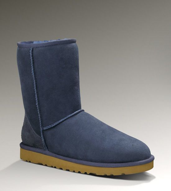 Stain-Resistant New Classic Boots - Navy Blue, Model 6223