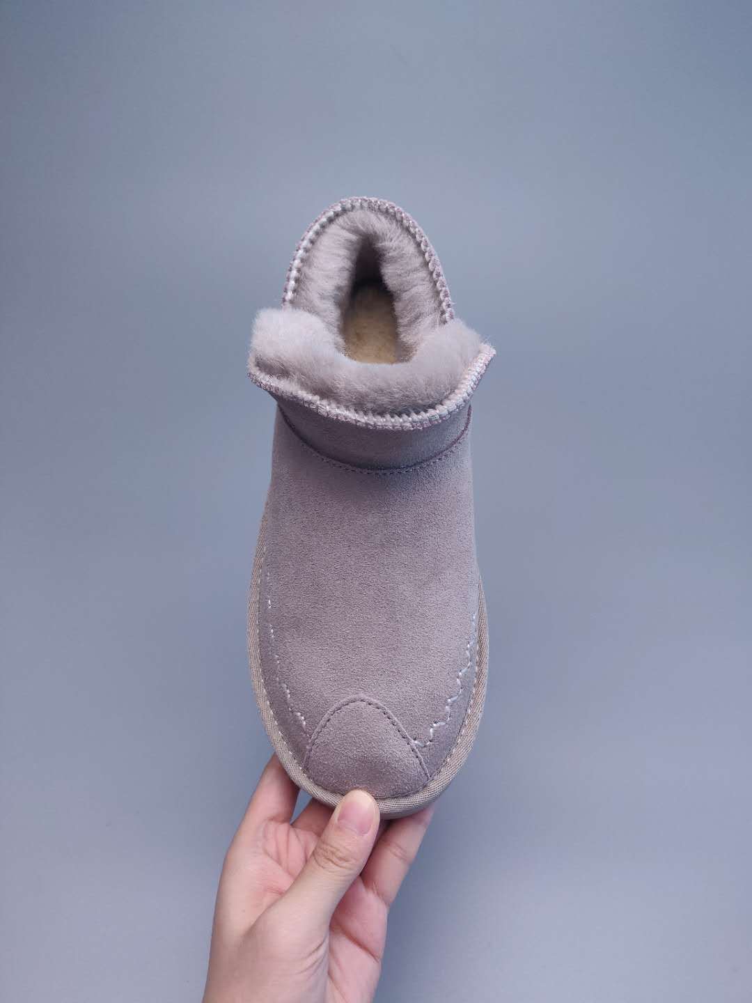 Ankle Boots - Gray, Model 0888