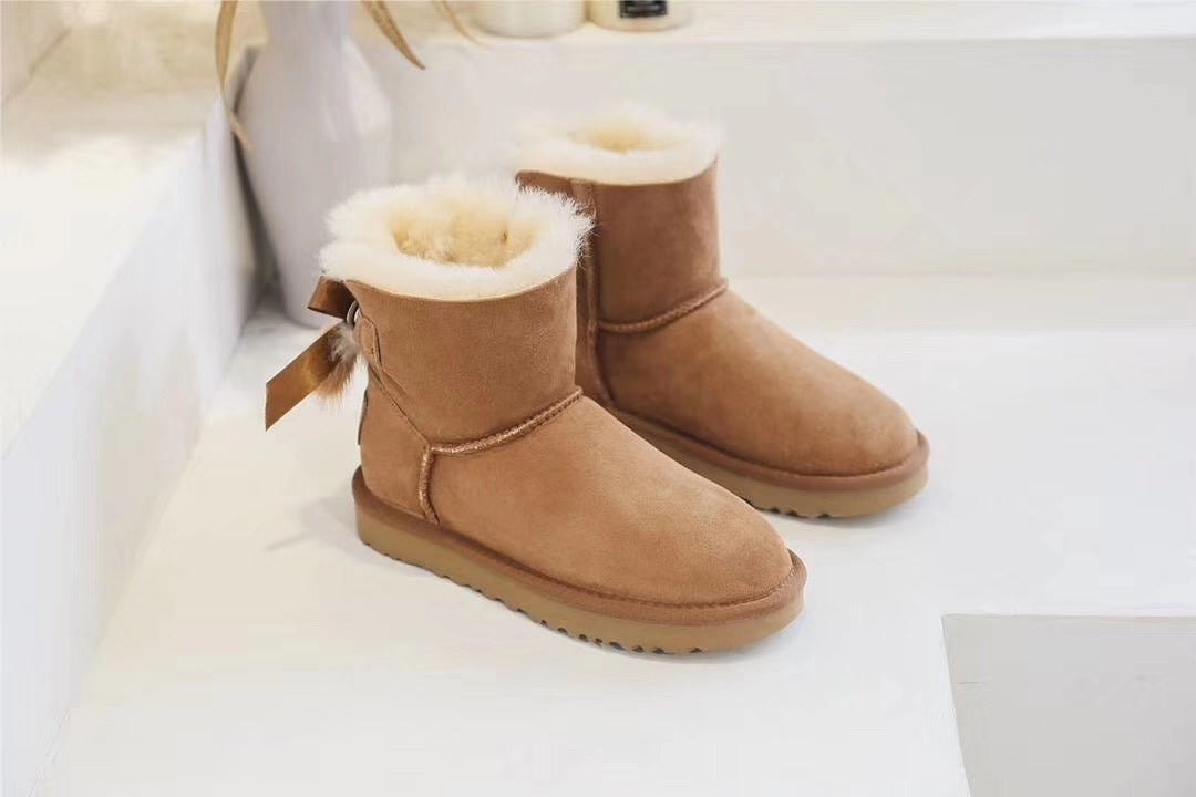 3-Way Snow Boots - Chestnut Brown, Model 6503