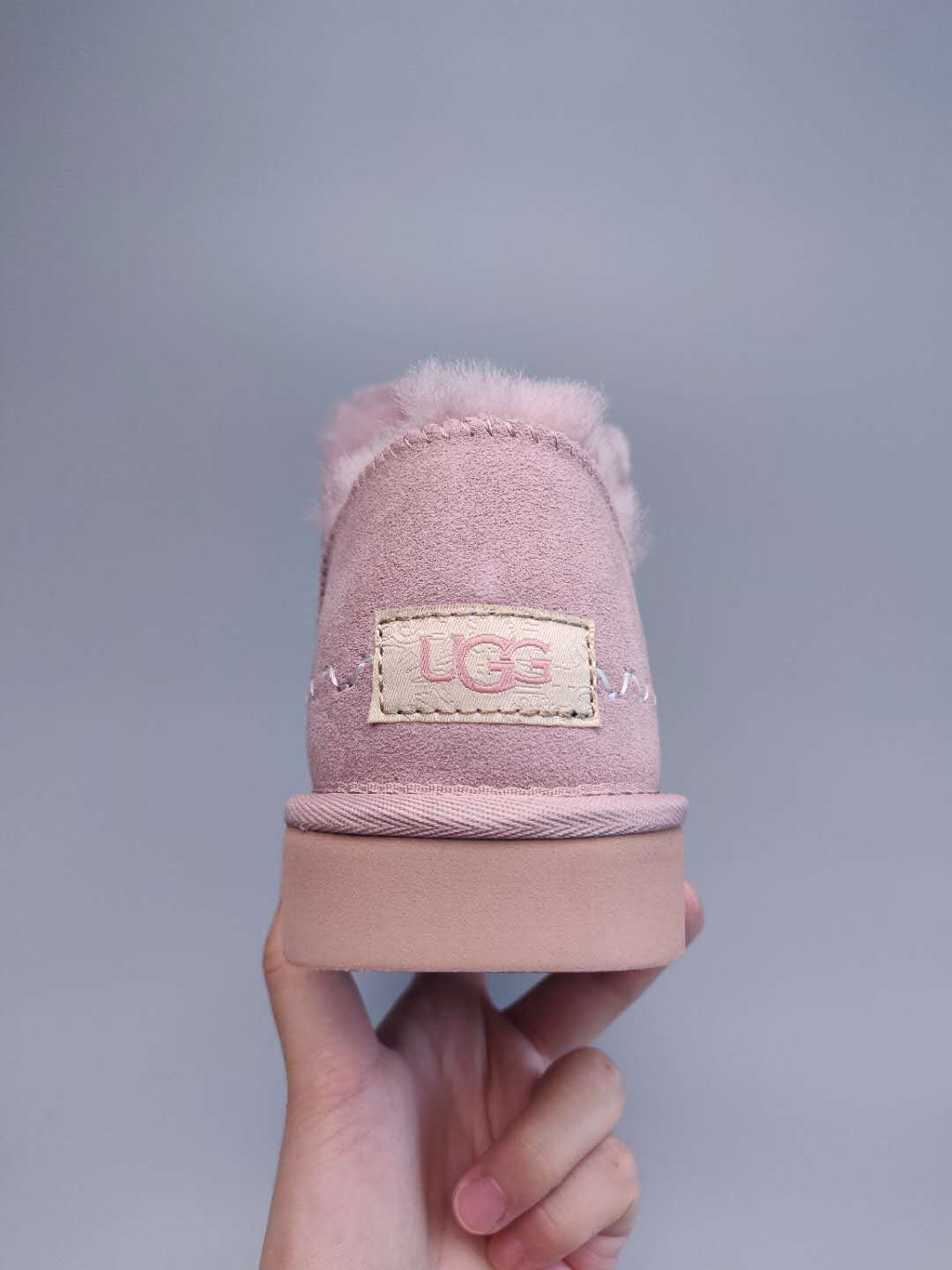 Ankle Boots - Pink, Model 0888