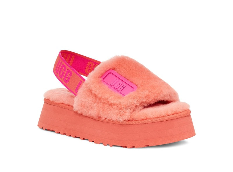 Disco Sandals - Coral Red, Model 2258