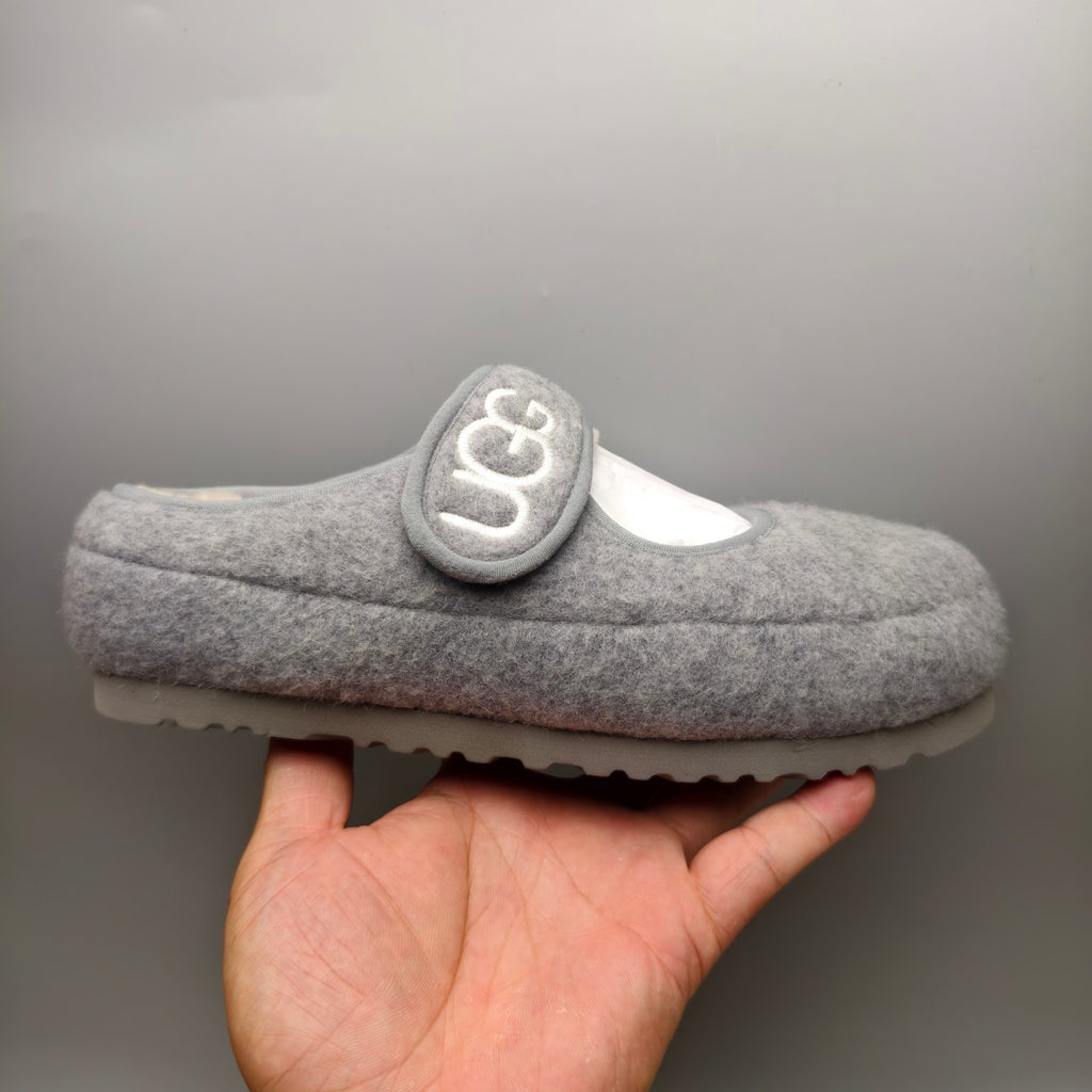 Ultralight Mary Jane Casual Shoes - Gray, Model 5097