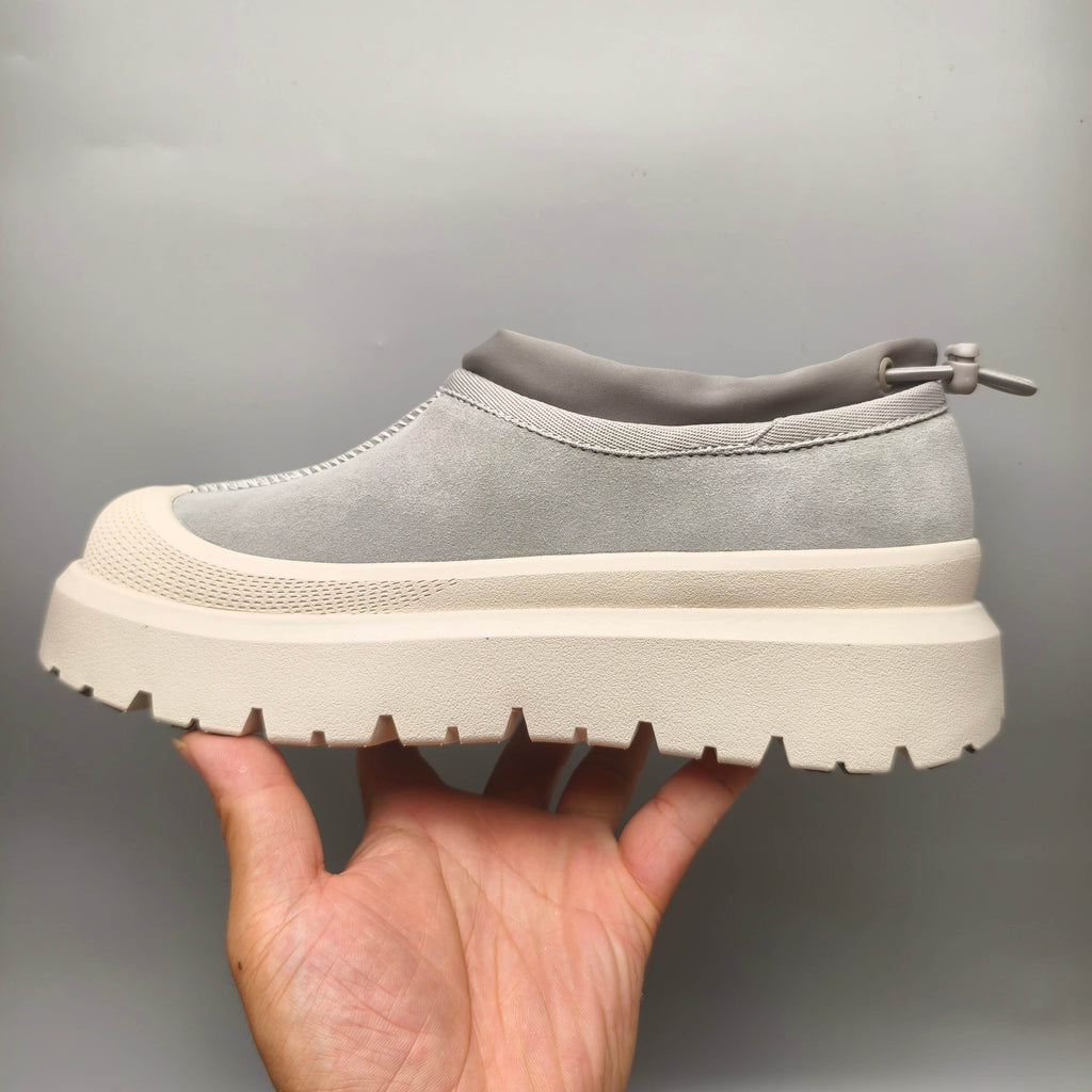 Slip-On Casual Shoes - Light Gray, Model 4096