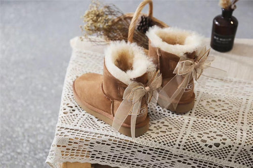 3-Way Snow Boots - Chestnut Brown, Model 6503